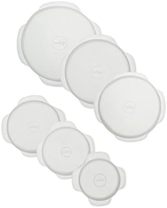 W&P Reusable Silicone Stretch Lid, Set of 6 Circular Lids, Dishwasher Safe, Freezer Safe, LFGB/Pr... | Amazon (US)