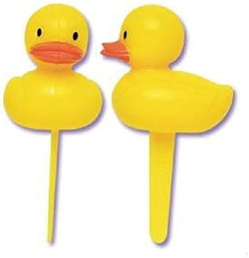 24 Pack Cake Toppers Cup Cake Toppers (Ducky Ducks) | Amazon (US)