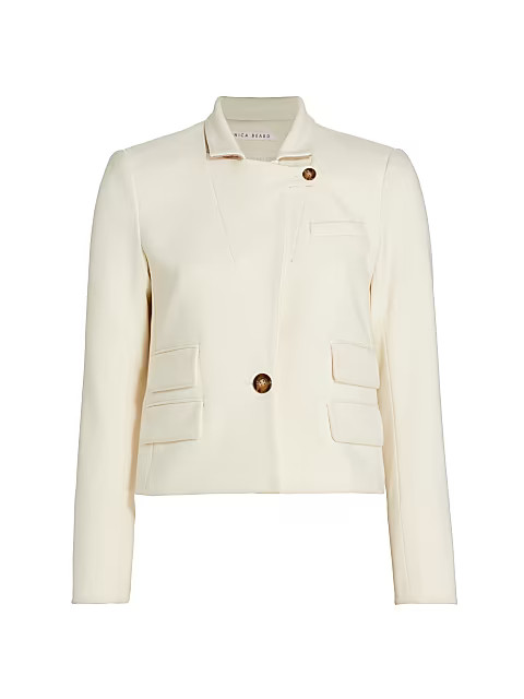 Boon Boxy Crepe Blazer | Saks Fifth Avenue