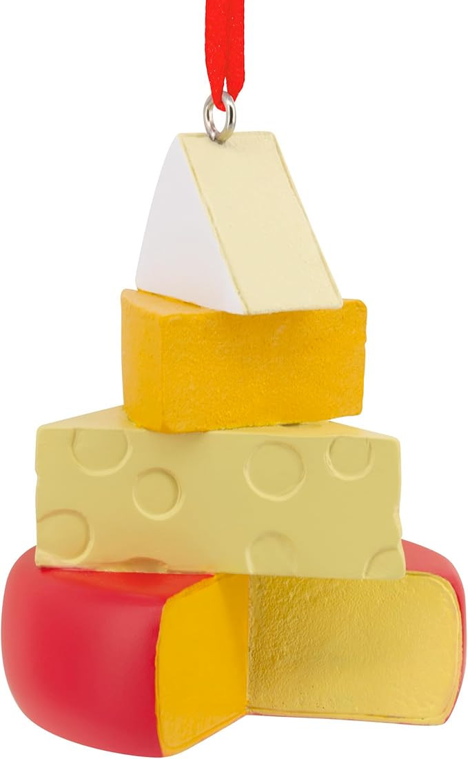 Hallmark Stack of Cheese Christmas Ornament | Amazon (US)