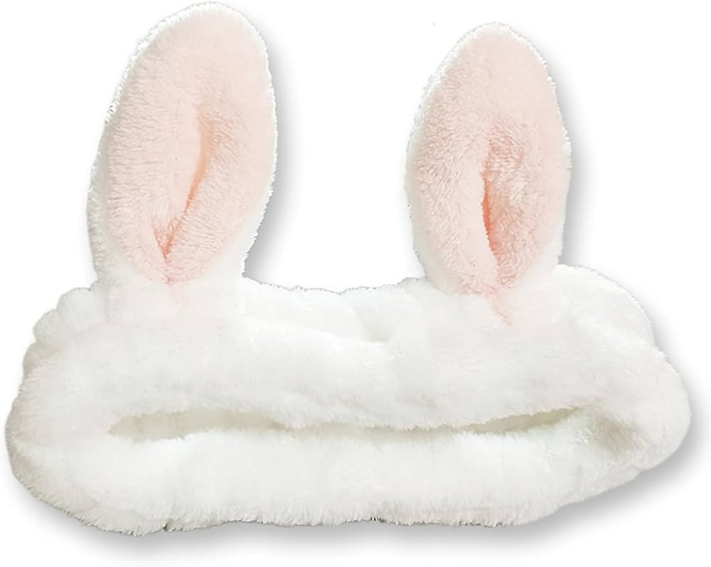 Peuesty Spa Headband, Rabbit Ears Makeup Headband for Washing Face, High Elasticity Bunny Ears Co... | Amazon (US)