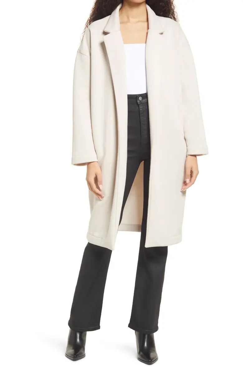 BLANKNYC Cotton Blend French Terry Coat | Nordstrom | Nordstrom Canada