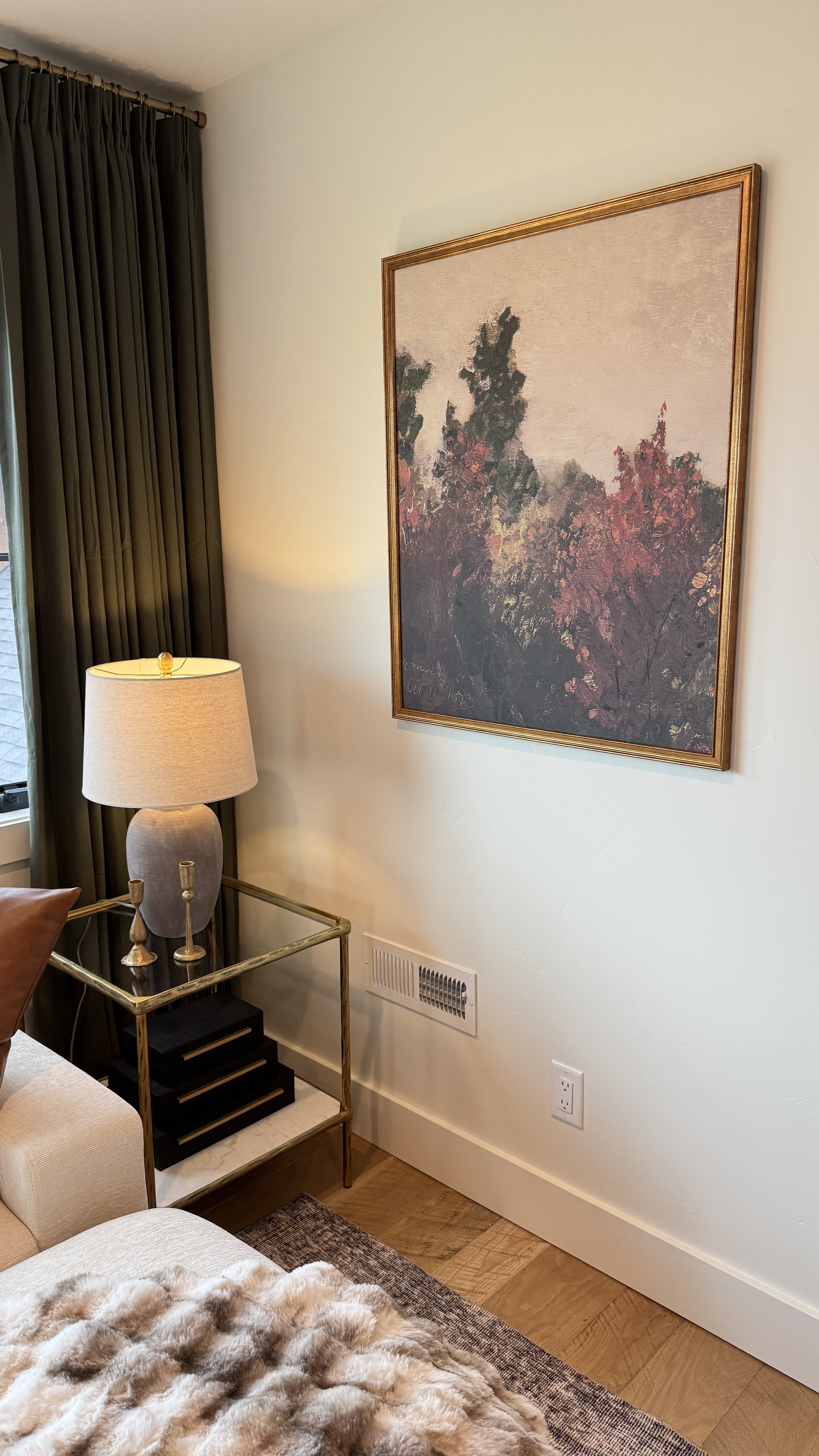 Loving this corner of our living room! The tree painting adds just the right amount of color. 

Follow my shop @rushtonhome on the @shop.LTK app to shop this post and get my exclusive app-only content! Don’t forget to turn on post notifications using the 🔔 to get first dibs! Follow @rushtonhome on Instagram and Pinterest for more home decor inspiration and affordable home finds! Are you looking for anything home related? You’re in the right place! At Rushton Home, I do: home decor, living room, bedroom, affordable, walmart, target, amazon, wayfair, new arrivals, winter decor, spring decor, fall decor, fall finds, summer decor, home decor refresh, studio mcgee x target, hearth and hand, magnolia, holiday decor, seasonal decor, dining room decor, bedroom decor, living room decor, affordable home decor, furniture, weekend deals, sale, on sale, pottery barn, kirklands, west elm, bench, foyer table, faux florals, rugs, couches, sofa, sectional, dresser, nightstand, night stand, end tables, lamps, art, wall art, etsy, pillows, blanket, interior design, interior styling, bedding, side tables, bed frame, tray, side table, throw pillows, look for less, designer dupe, budget decor, bar stools, counter stools, vase, ceramic pottery, budget, budget friendly, coffee table, dining chairs, cane, rattan, wood, white wash, rustic amazon home, arch, brass hardware, gold hardware, vintage, antique, european inspired, french country, back in stock

#LTKSaleAlert #LTKHome