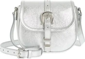 Small Rodeo Metallic Leather Shoulder Bag | Nordstrom