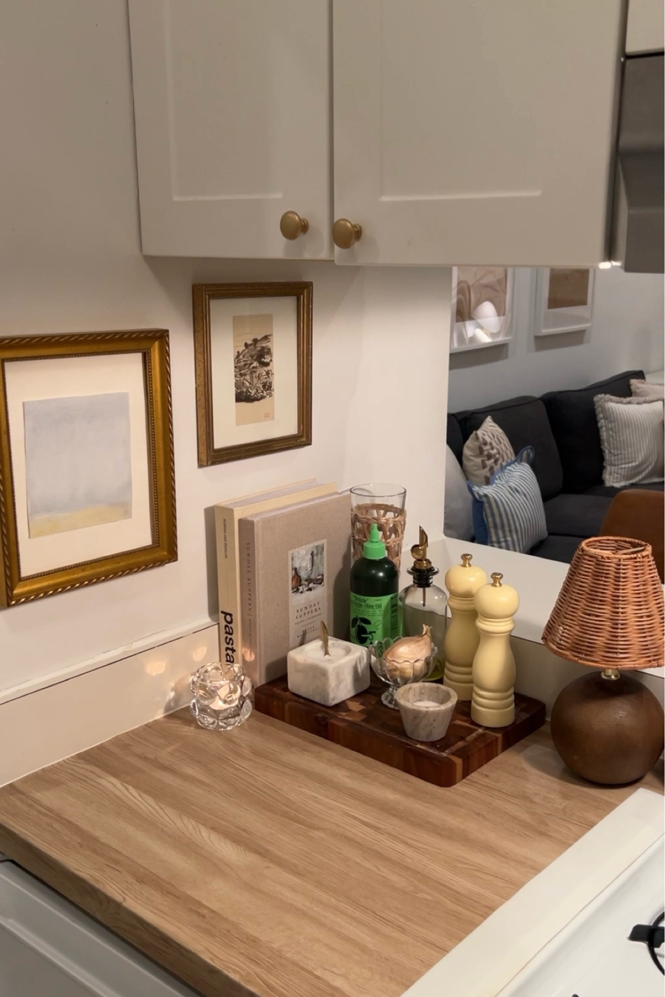 our cozy nyc kitchen 🩵 

#LTKFindsUnder50 #LTKFindsUnder100 #LTKHome