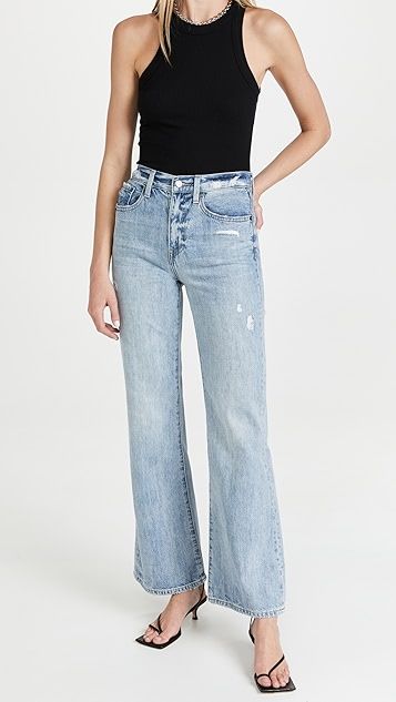 Stevie High Rise Wide Leg Jeans | Shopbop