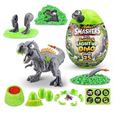 Smashers Mega Jurassic Light-Up Dino Surprise Egg Mini Figure Set | Target