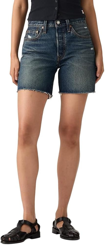 Levi's Women's 501\u00ae Mid-Thigh Shorts | Amazon (US)