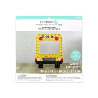 School Bus Shaped Balloon Kit by Celebrate It™ | Michaels Stores