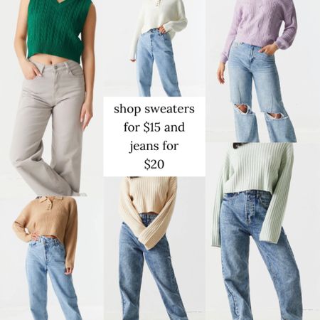 Shop ripped and baggy jeans that are amazing loose fitted and so stylish for $20!! The sweaters are $15 each and linked!! Follow for daily deals ❤️

#LTKSeasonal #LTKcurves #LTKsalealert