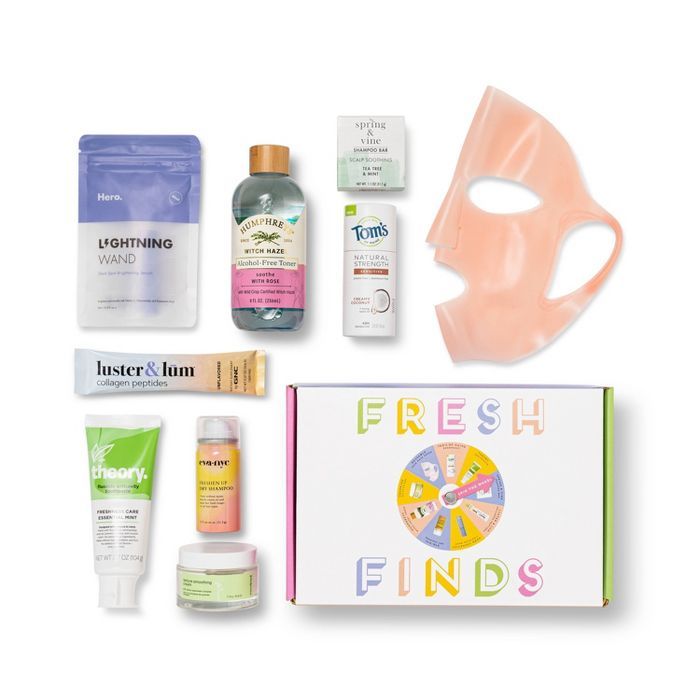Fresh Finds Beauty Sample Box Gift Set - Target Beauty Capsule - 9pc | Target