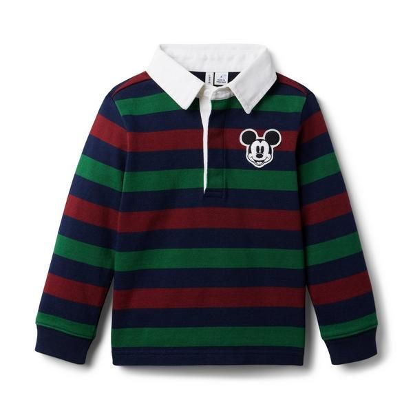 Disney Mickey Mouse Striped Rugby Shirt | Janie and Jack