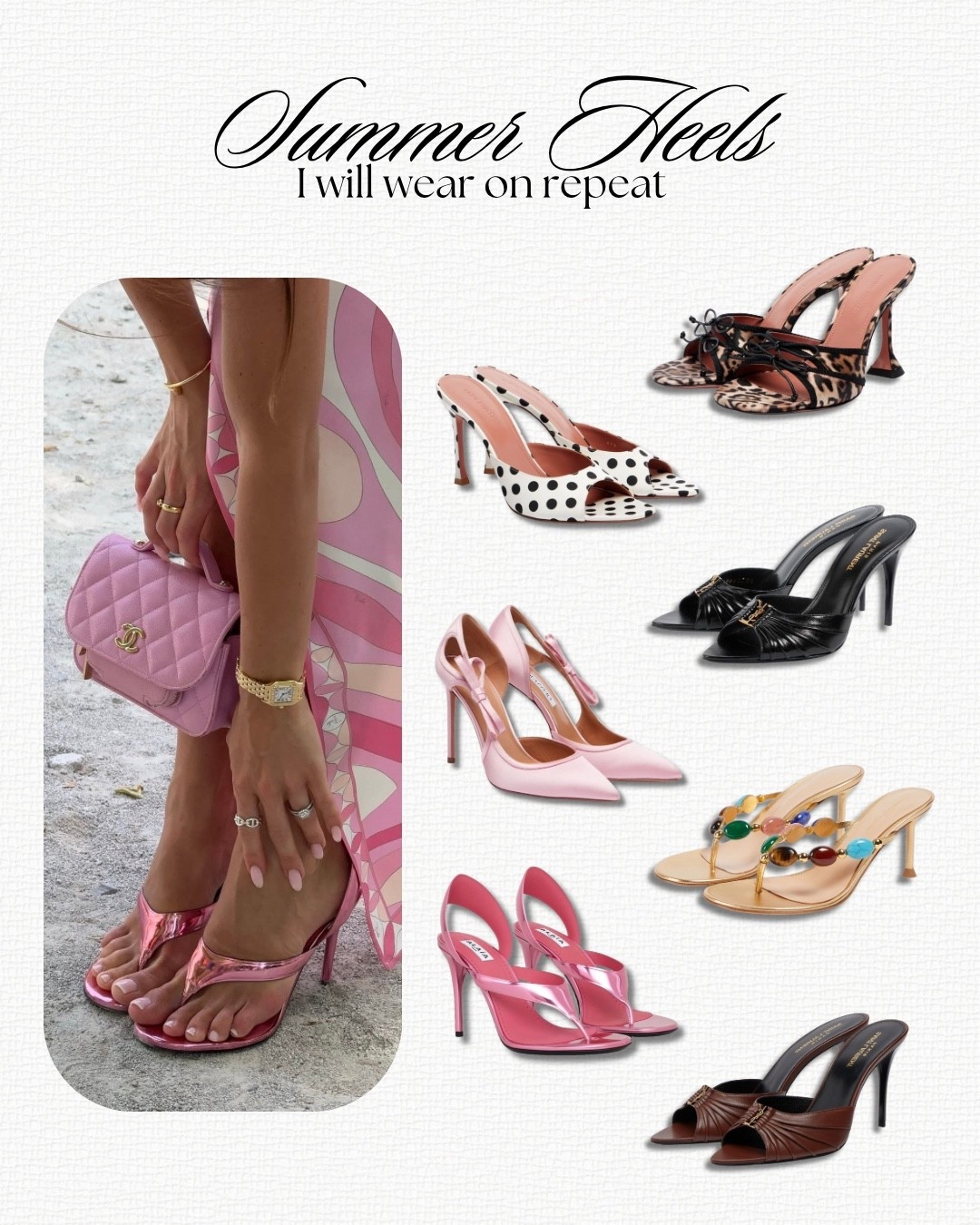 Heels I will wear on repeat this spring and summer 💕

#LTKshoes #LTKluxury #LTKspring