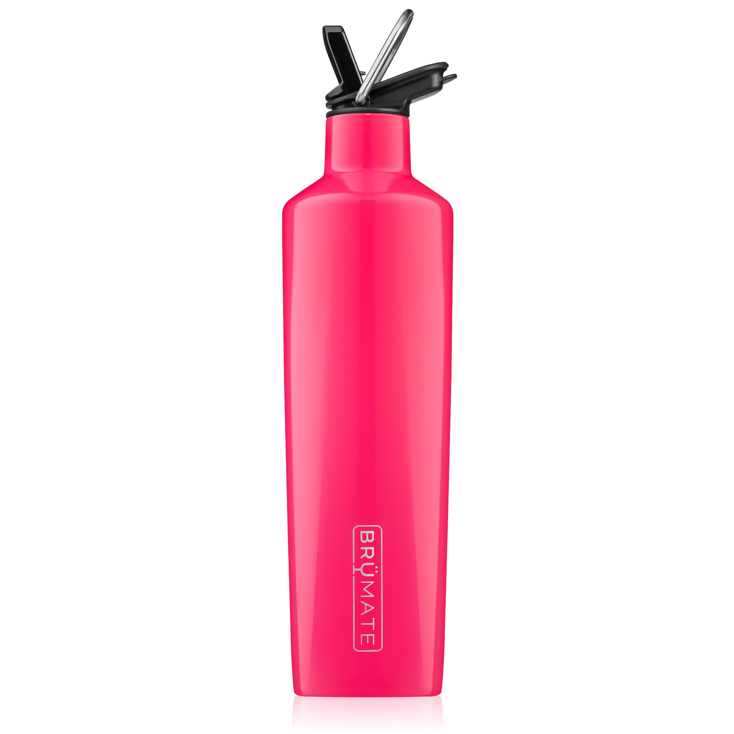 BrüMate 25oz ReHydration Bottle | Neon Pink | BruMate