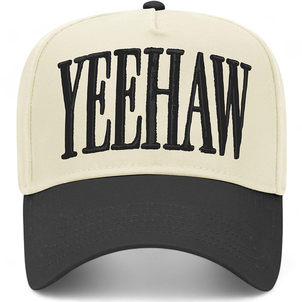 Yeehaw Vintage Trucker Hat | Premium Snapback Baseball Hat for Men & Women | Amazon (US)