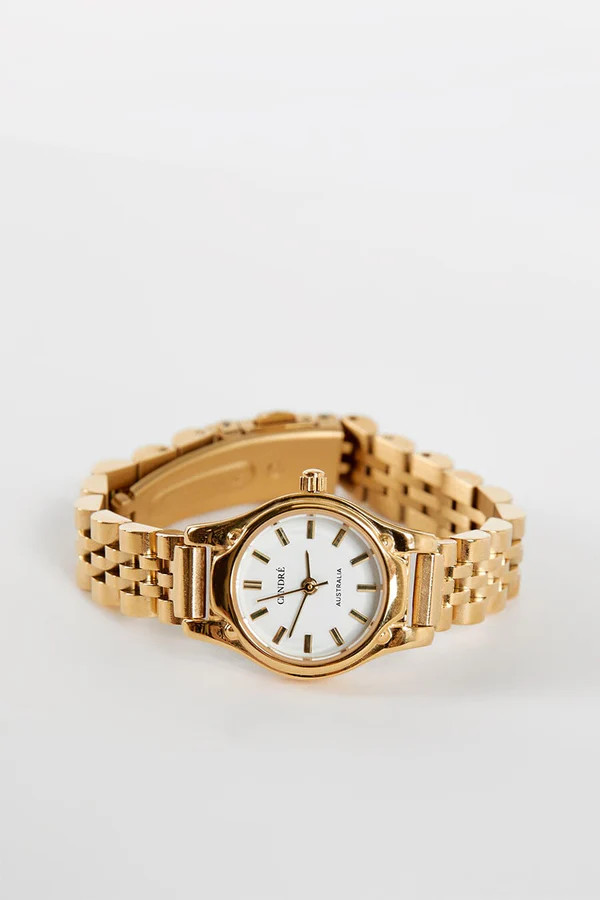 CENDRE ISOBEL WHITE & GOLD WATCH | DISSH
