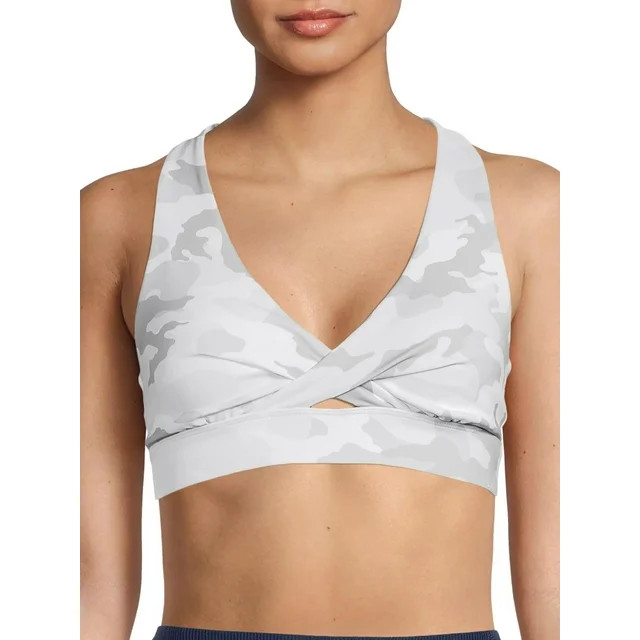 Avia Women's Twist Front Sports Bra | Walmart (US)