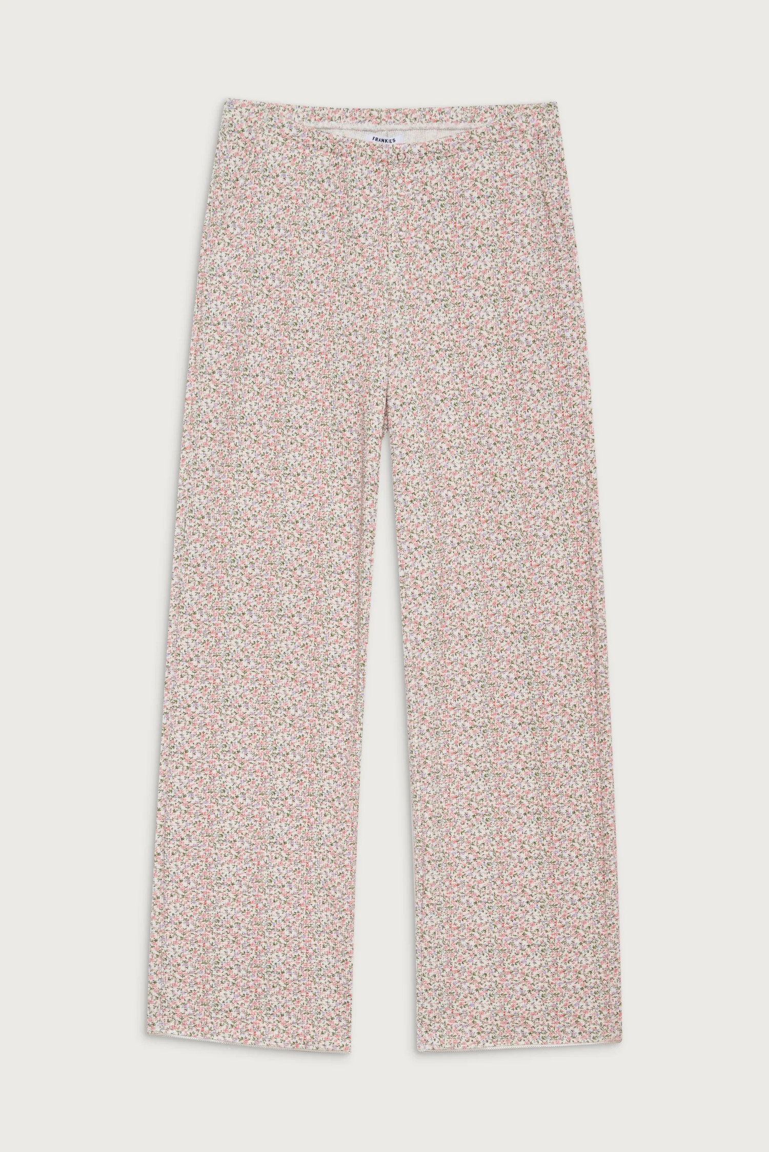 Cabin Floral Waffle Pant | Frankies Bikinis