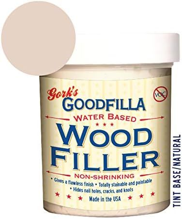 Water-Based Wood & Grain Filler - Base/Neutral - 8 oz By Goodfilla | Replace Every Filler & Putty |  | Amazon (US)