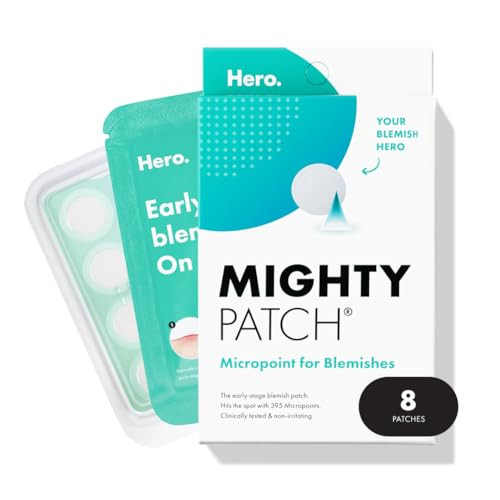 Mighty Patch Micropoint™ for Blemishes from Hero Cosmetics - Hydrocolloid Acne Spot Treatment P... | Amazon (US)