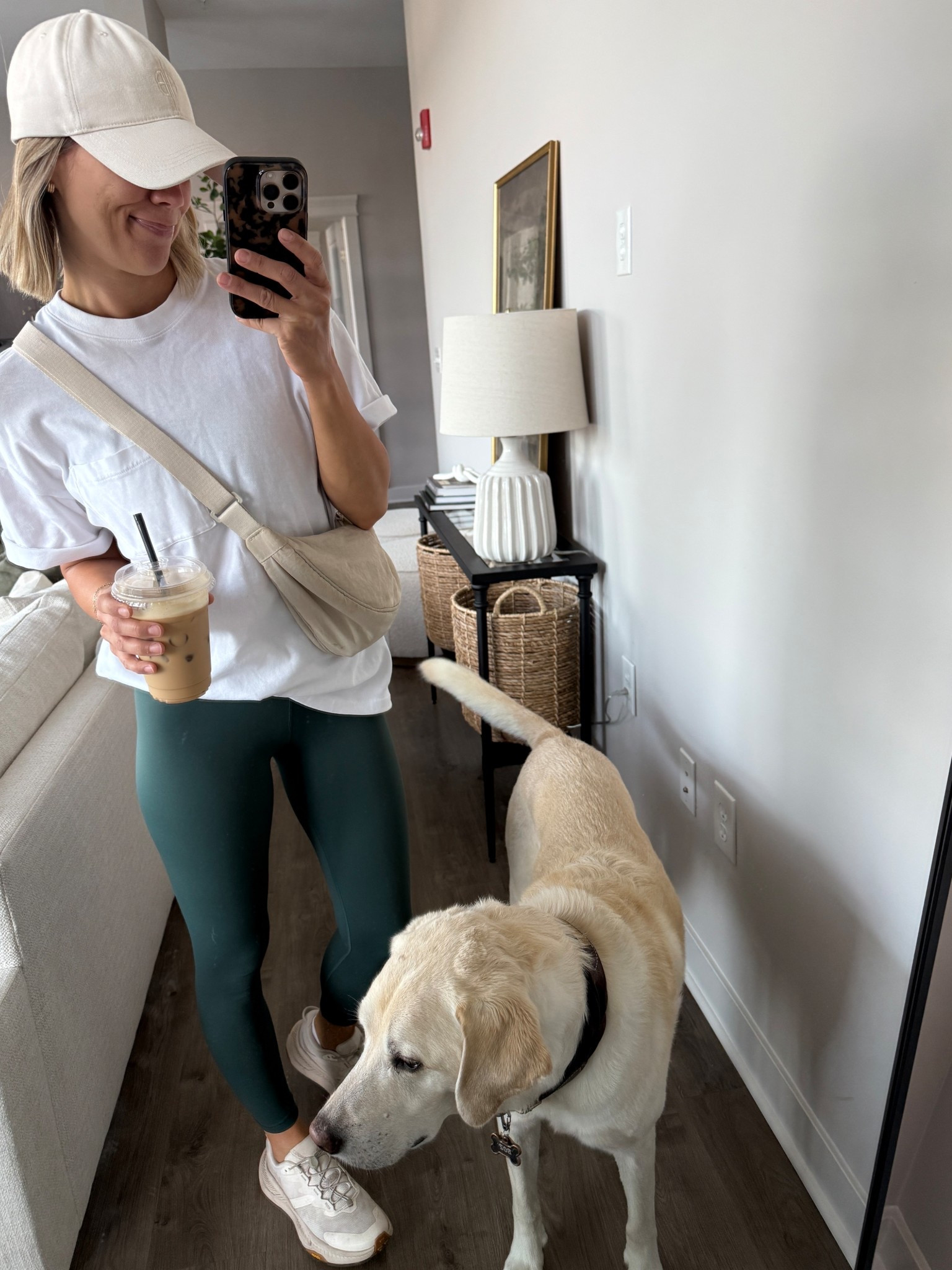 Wearing XS leggings, small sports bra, XS oversized tee, sneakers tts

#LTKOver40 #LTKActive #LTKFindsUnder100