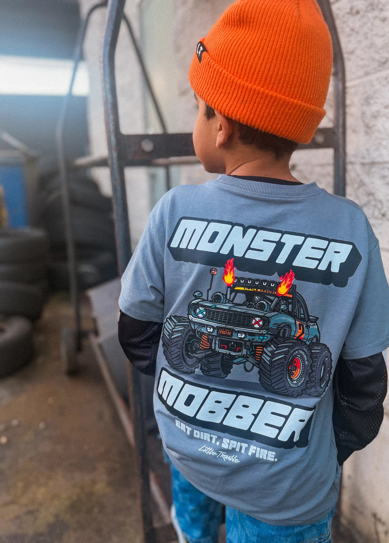 MONSTER MOBBER T-SHIRT | Little Trouble