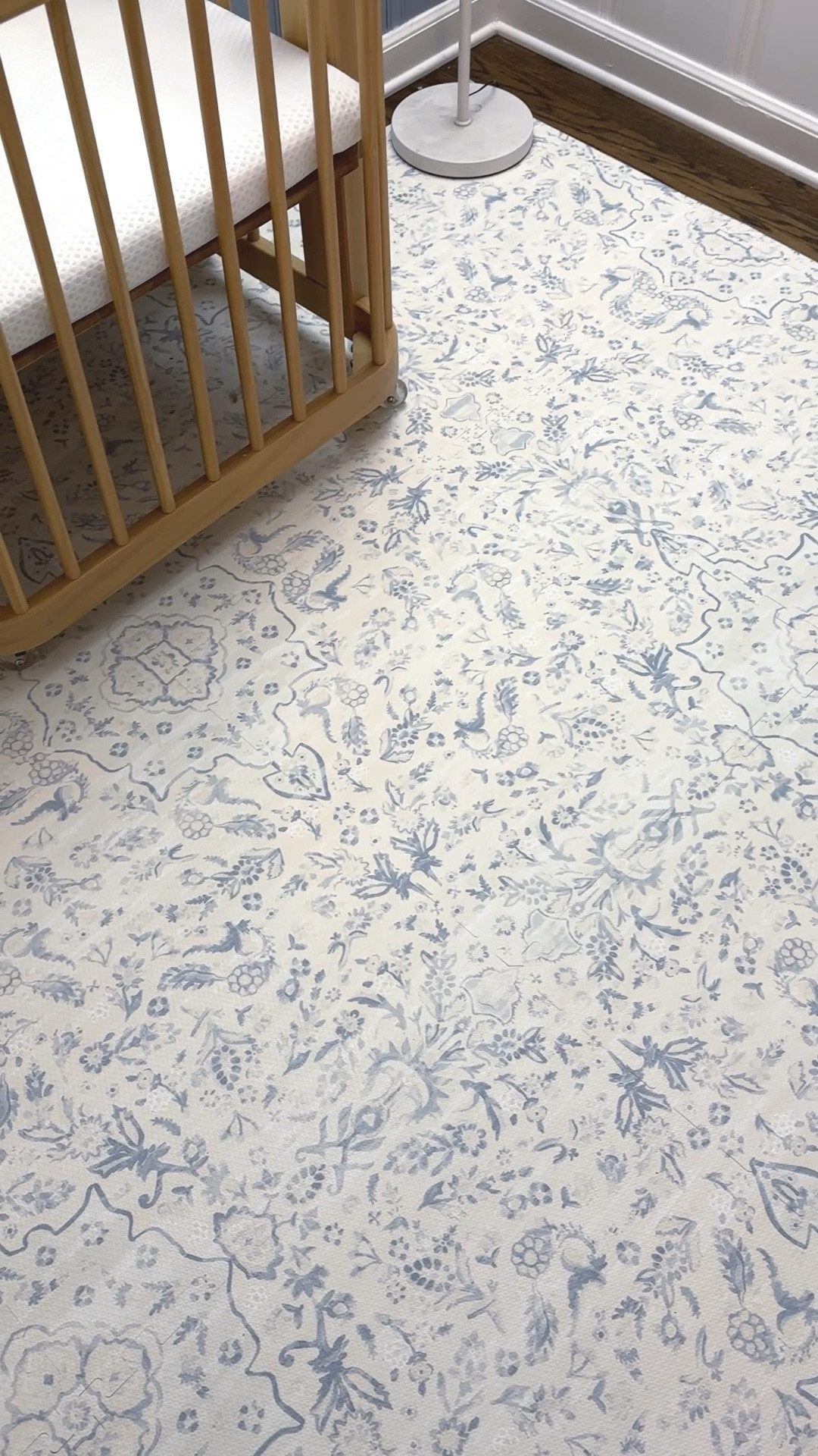 our nursery playmat (that looks like a designer rug!) it’s beautiful, easy to clean, and modular so it fit our weirdly-shaped spare bedroom perfectly! #nurseryfinds 

#LTKBump #LTKHome #LTKBaby