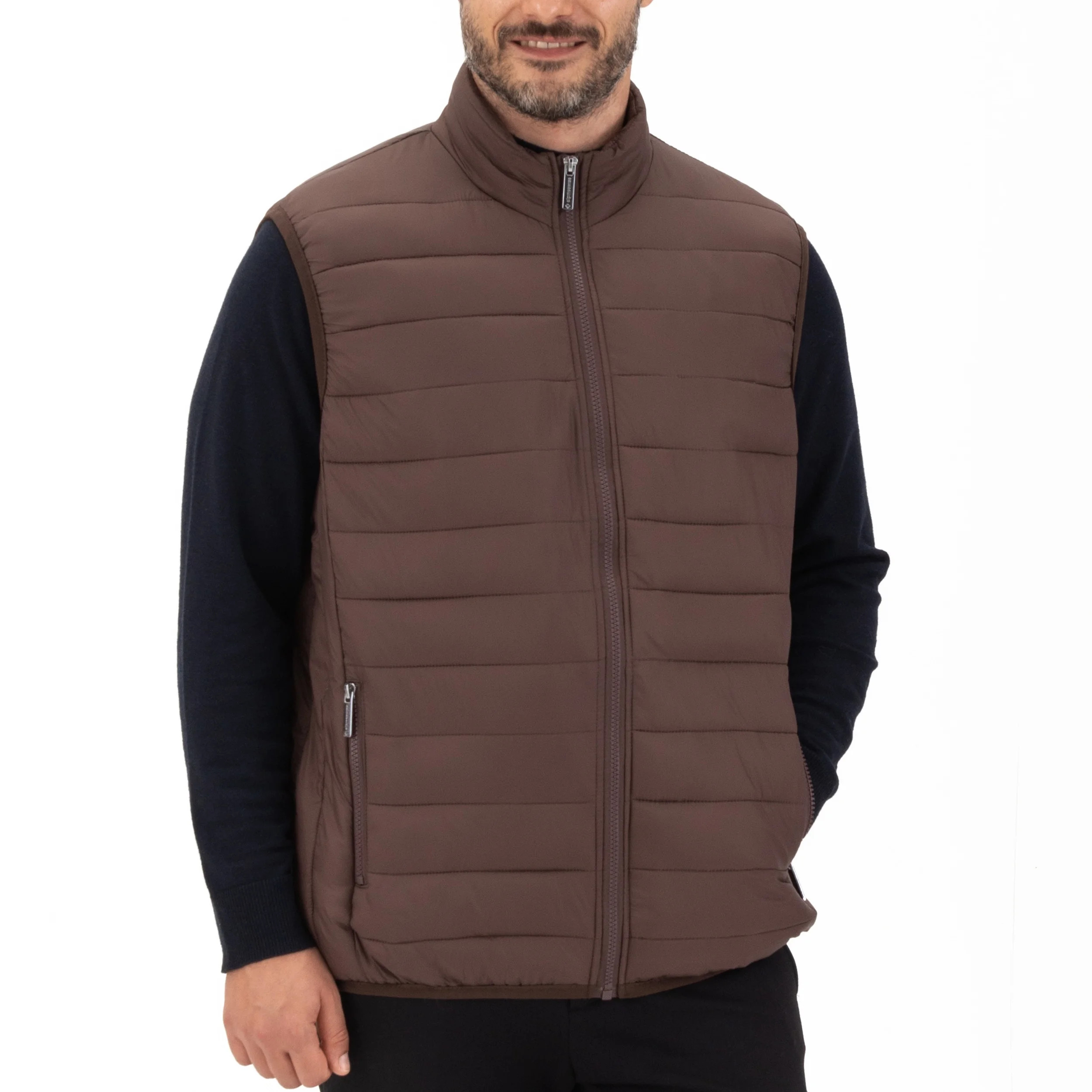 Alpine Swiss Mens Down Alternative Vest Jacket Lightweight Packable Puffer Vest | Walmart (US)