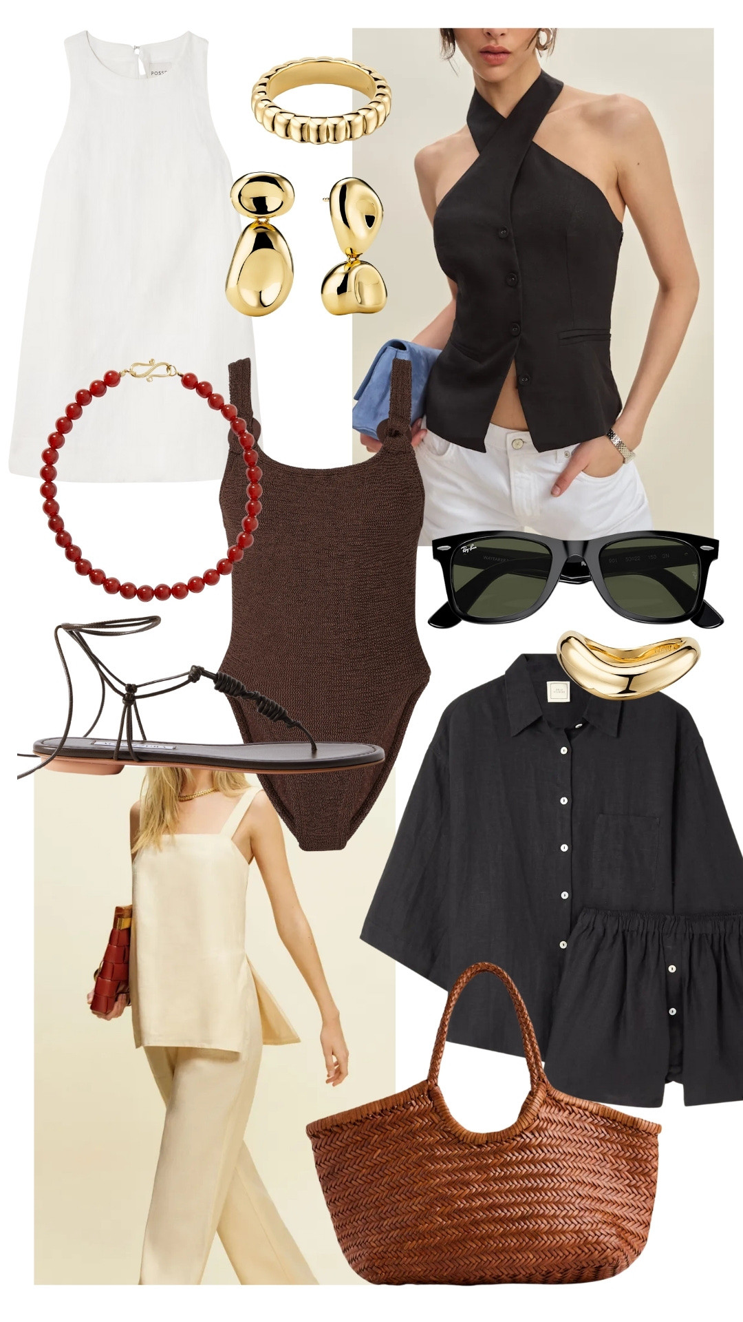 Luxury holiday picks ☀️ Breezy linen sets, and easy layers—elevated with gold jewellery, woven textures, and the kind of sandals made for sunny days. Effortless pieces that bring quiet luxury to every summer moment.

 

#LTKspring #LTKsummer #LTKstyletip