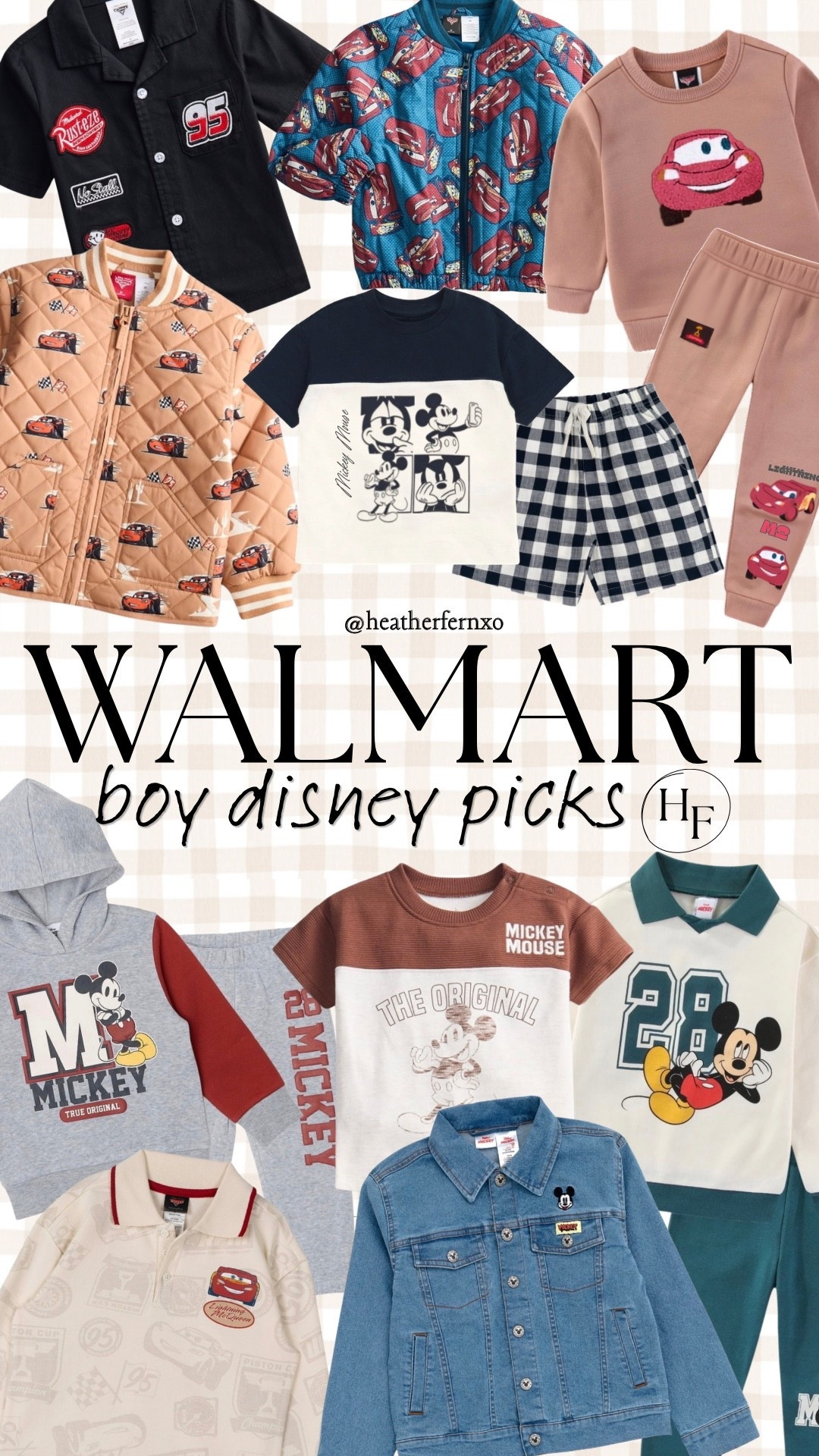 My Boy’s Walmart NEW Disney Picks 👏🏻 so many cute sets right now if you’re planning a trip to Disney 🐭🏁❤️🏰 

#disney #walmart #boys #kids #toddler #family #mickey #mickeymouse #cars #pixarcars #disneyland #disneyworld #disneyoutfit #disneyootd

#LTKKids #LTKTravel #LTKmomlife