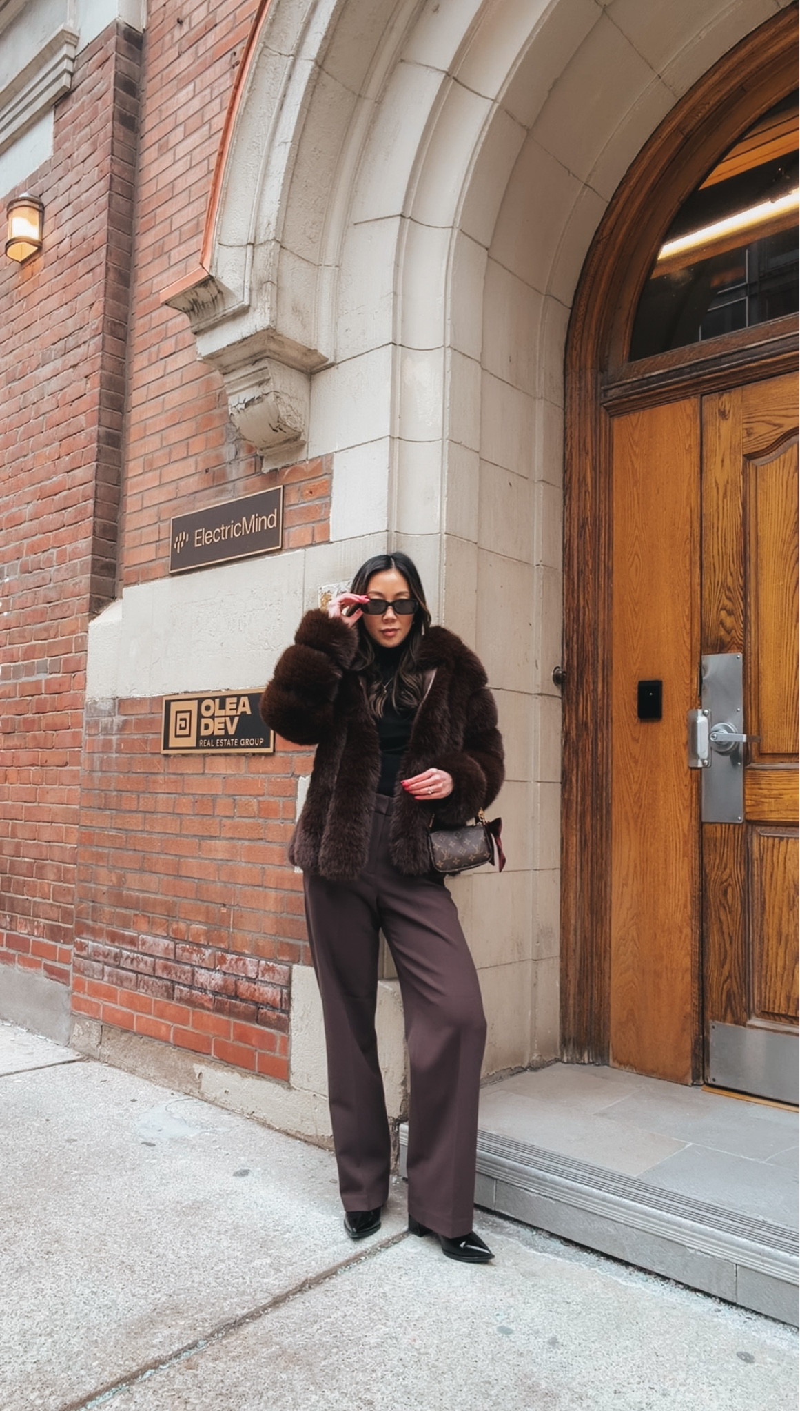 We love a faux fur moment 🧸

#LTKWorkwear #LTKgrwm #LTKootd