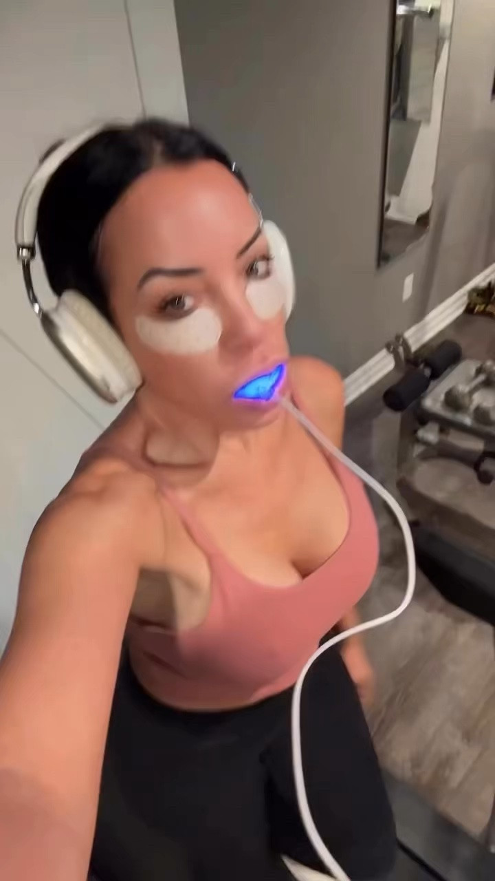 Seriously though, I caught myself in the mirror looking like a biohacking science experiment and had to laugh. Treadmill walking, eye patches on, teeth whitening light in… when did ‘taking care of myself’ start requiring a 3-prong electrical outlet? 🔌
It got me thinking about the absolute avalanche of maintenance expectations on women. But honestly… how much of this pressure is coming from society, and how much of it is just US doing it to ourselves because we like the routine (or the results)?
Are we victims of the beauty industry, or are we just control freaks who love a good multi-tasking session? 🤷🏻‍♀️ I genuinely want to know where you stand.
👇 Drop your thoughts below: Is the pressure external, or are we driving our own crazy train? (And what’s your most ridiculous multi-tasking maintenance habit? Validate me please.)”
#thisis54 #over50women #highmaintenance
