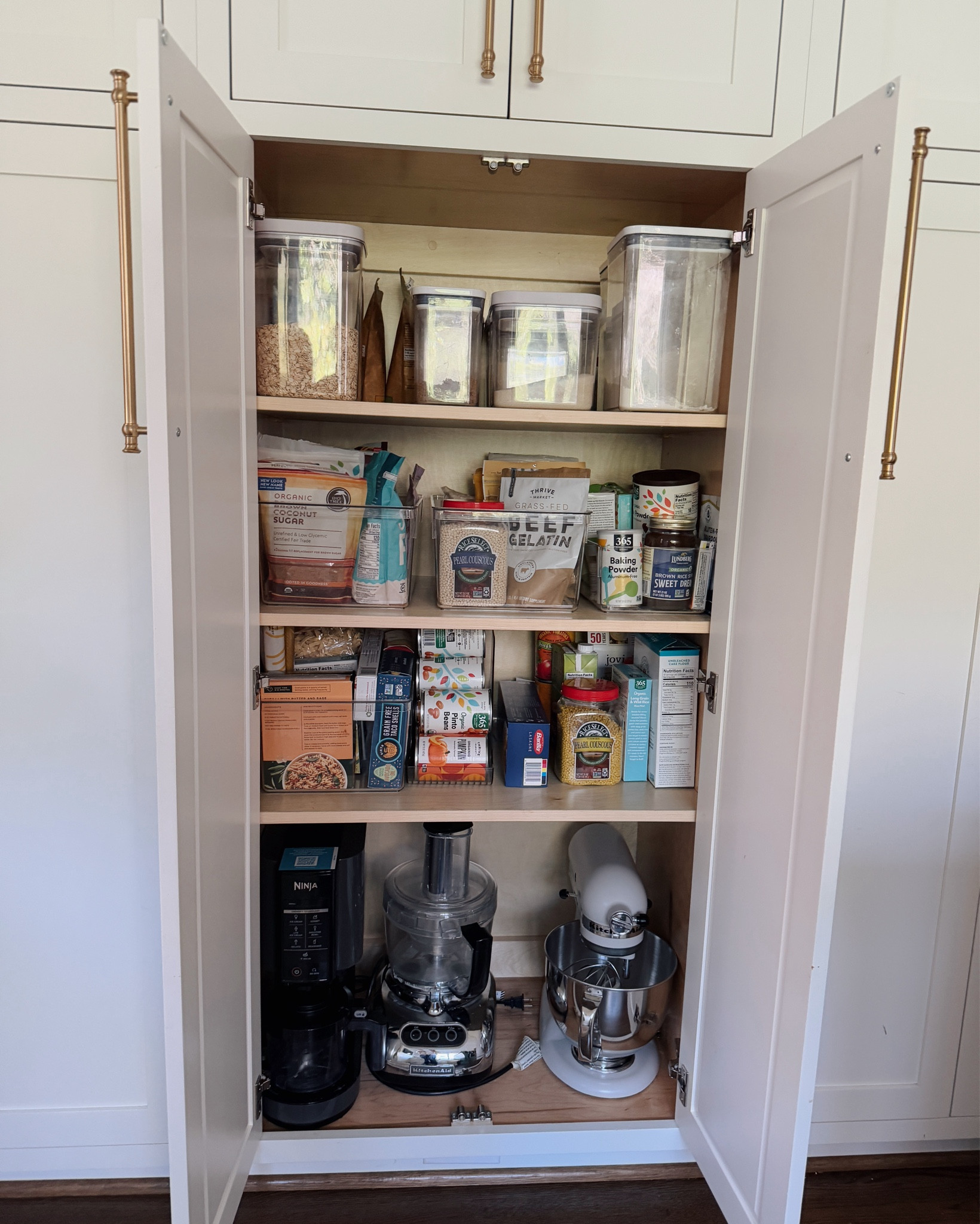Cleaned out and organized the pantry! Linked my favorite brand for clear bins for organizing  

#LTKSeasonal #LTKHome