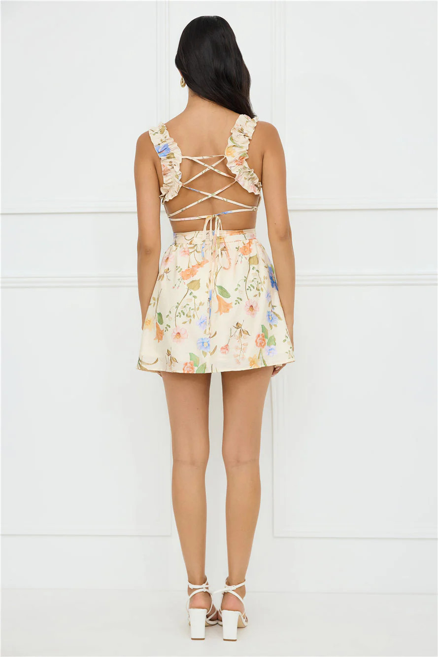 Florals In Spring Mini Dress Print | Hello Molly (US)