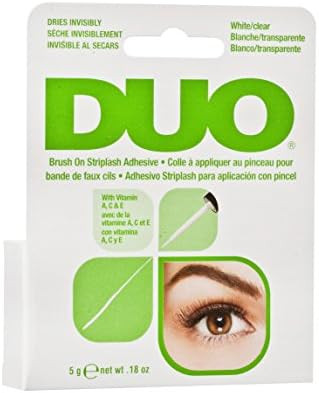 DUO Brush-On StripLash Adhesive, Clear Drying, With Vitamins A, C & E (Hypoallergenic, Latex & Fo... | Amazon (CA)