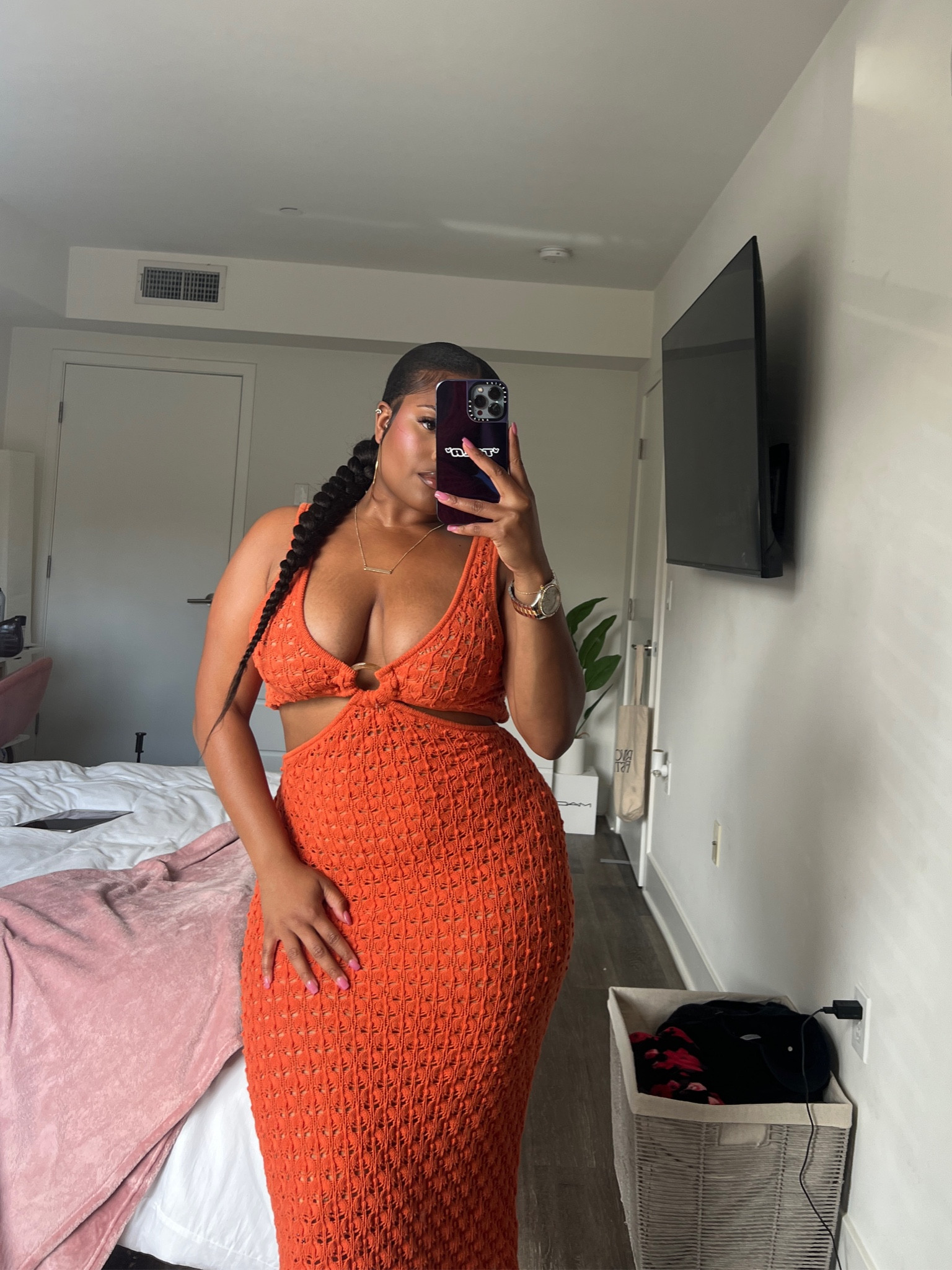 Orange crotchet, summertime maxi dress, perfect for brunch or date night

#LTKstyletip #LTKcurves #LTKunder100