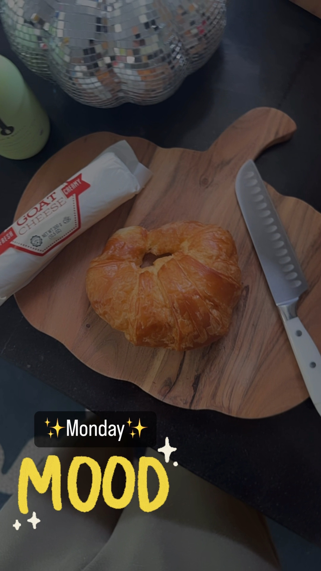 🎃 Halloween decorations that are a vibe in the kitchen… 

🪩 Try a seasonal cutting board that’s great for all of Fall & a disco pumpkin to make your kitchen sparkle… or any room in your home! 

✨ Also try this recipe! Croissant, goat cheese, fig-jam! It’s amazing! 

🦉Happy Fall to all! 
Kelly 

#LTKSeasonal #LTKHalloween #LTKHome