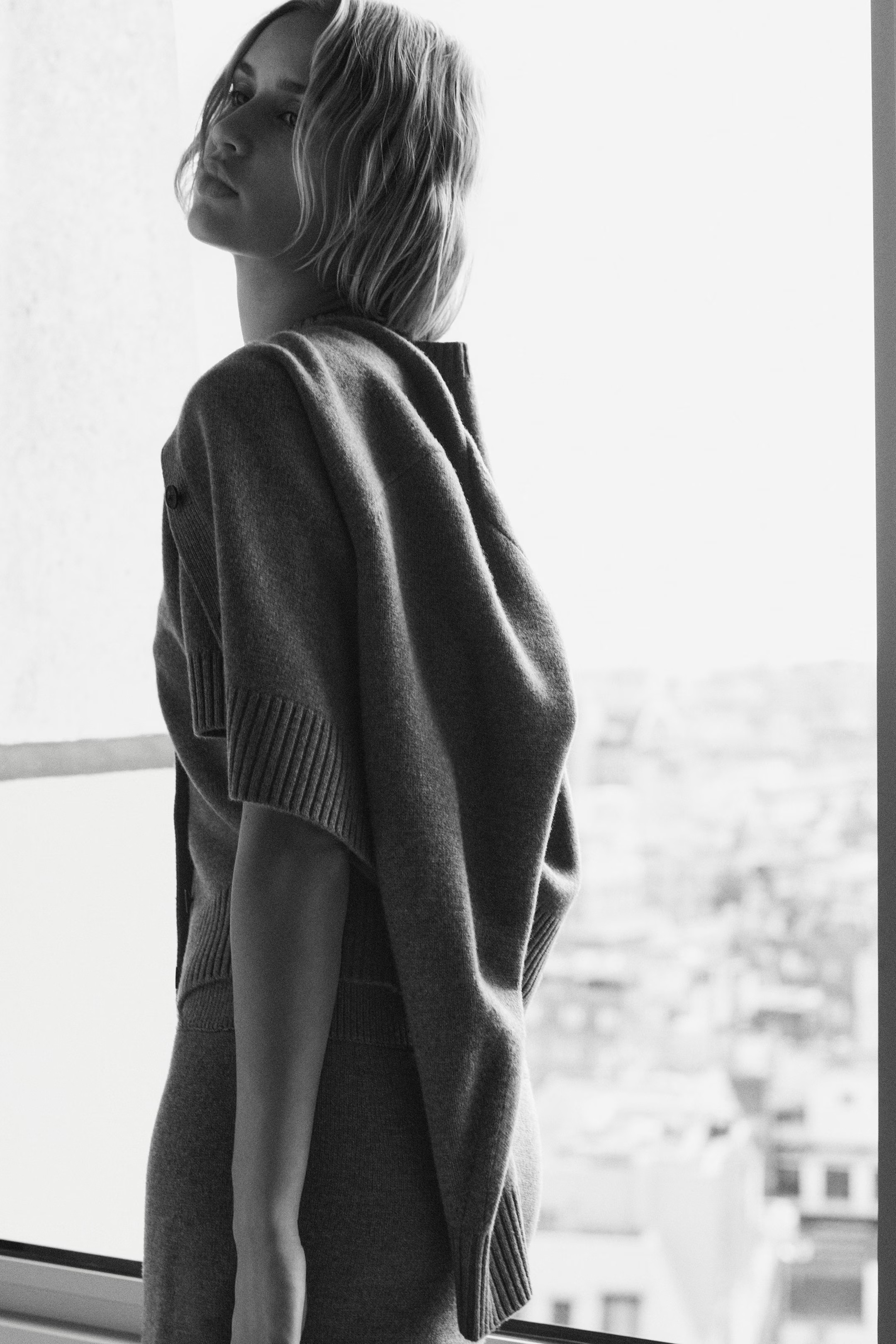 MERINO WOOL CARDIGAN - MOLE MÉLANGE | COS | COS (EU)