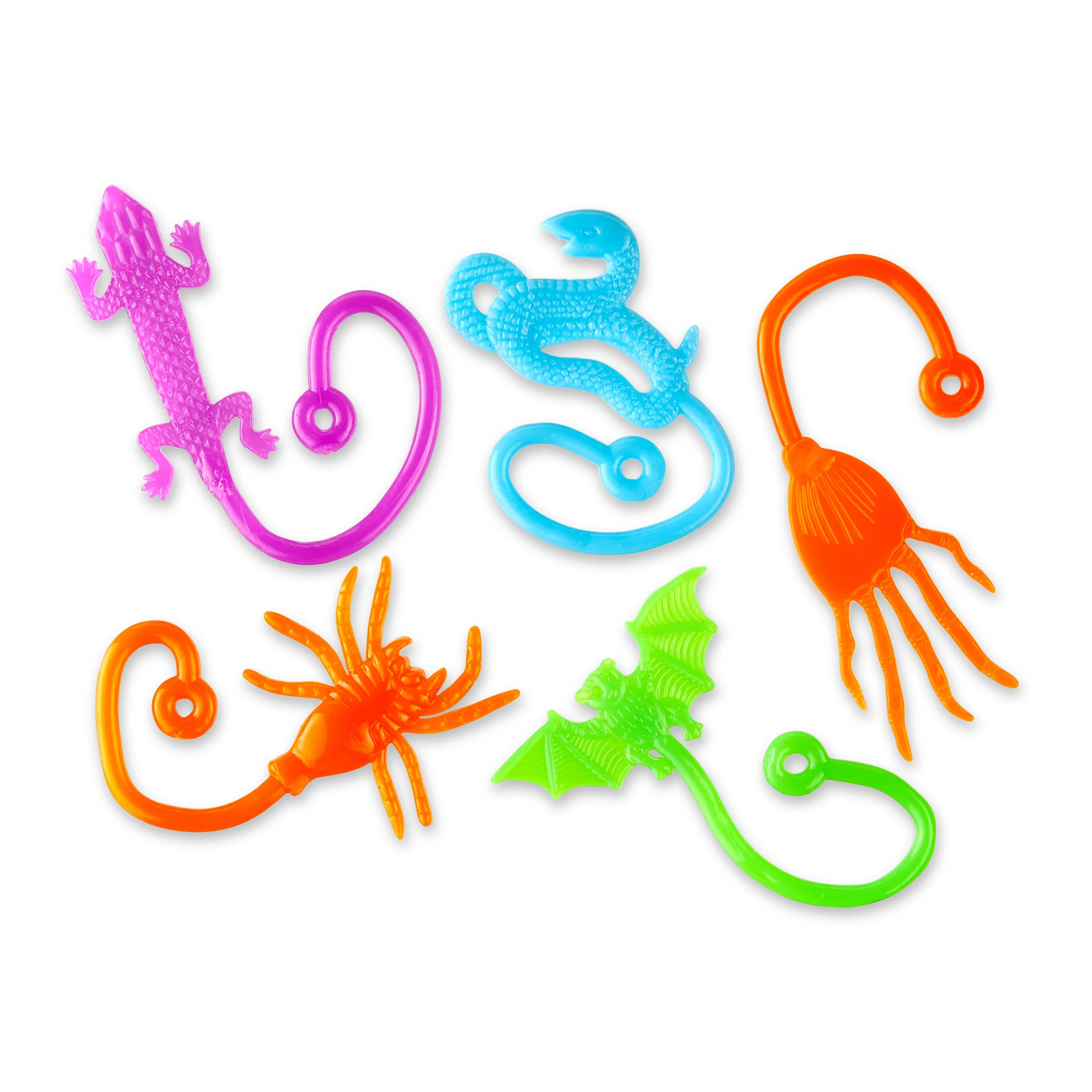 Halloween 50 Pieces Sticky Stuff Novelty Toys, Party Favors, Assorted Colors, by Way to Celebrate | Walmart (US)