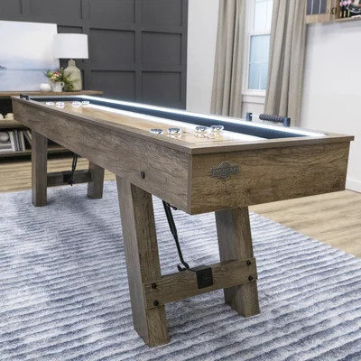 Brookdale American Legend LED 9' Shuffleboard Table | Wayfair North America