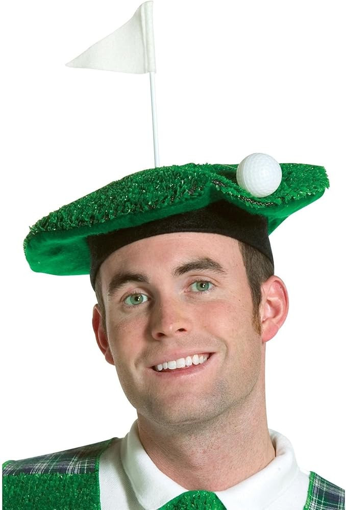 Rasta Imposta Adult Lightweight Hole-In-One Golf Beret Costume Ireland (One Size, Green) | Amazon (US)