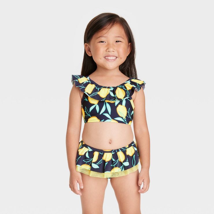 Toddler Girls' 2pc Bikini Set - Cat & Jack™ Blue | Target