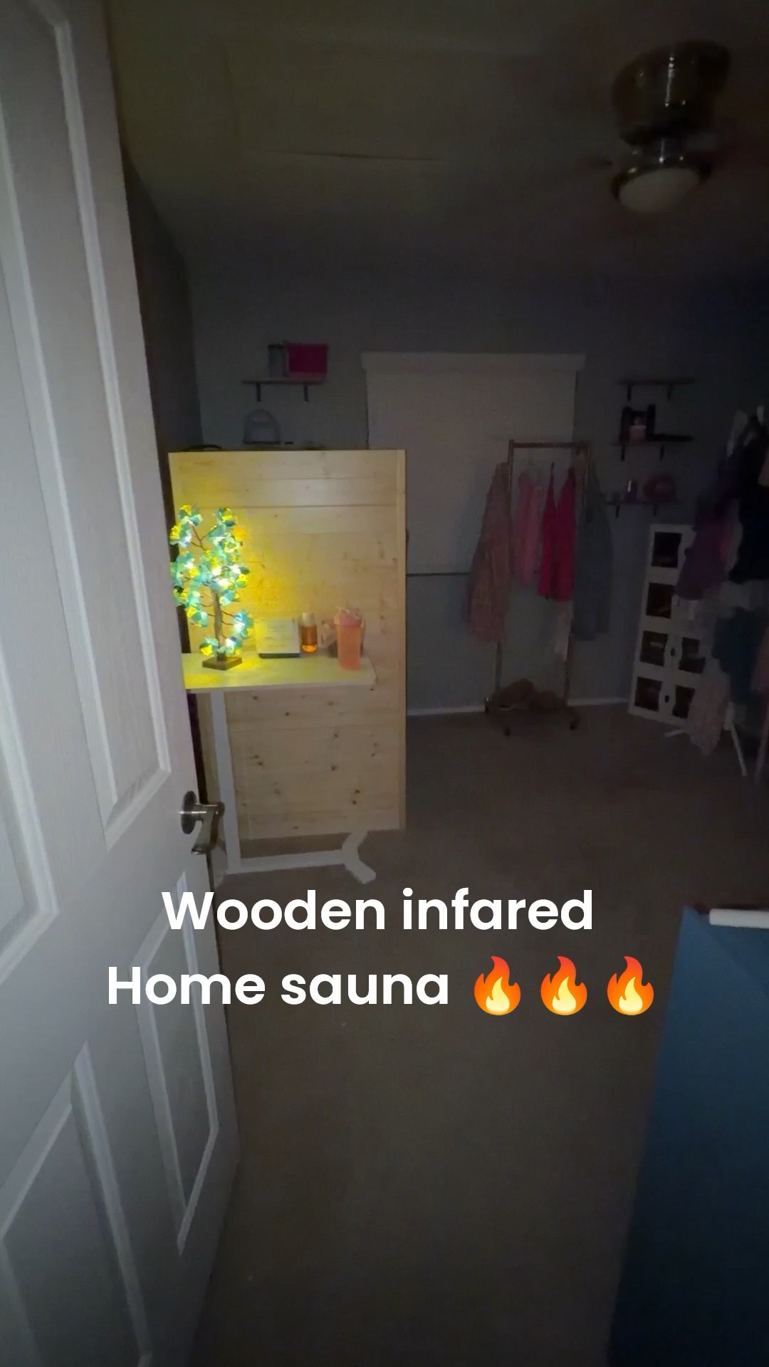 Wooden infrared home sauna 🔥

#LTKMothersDay #LTKselfcare #LTKHome