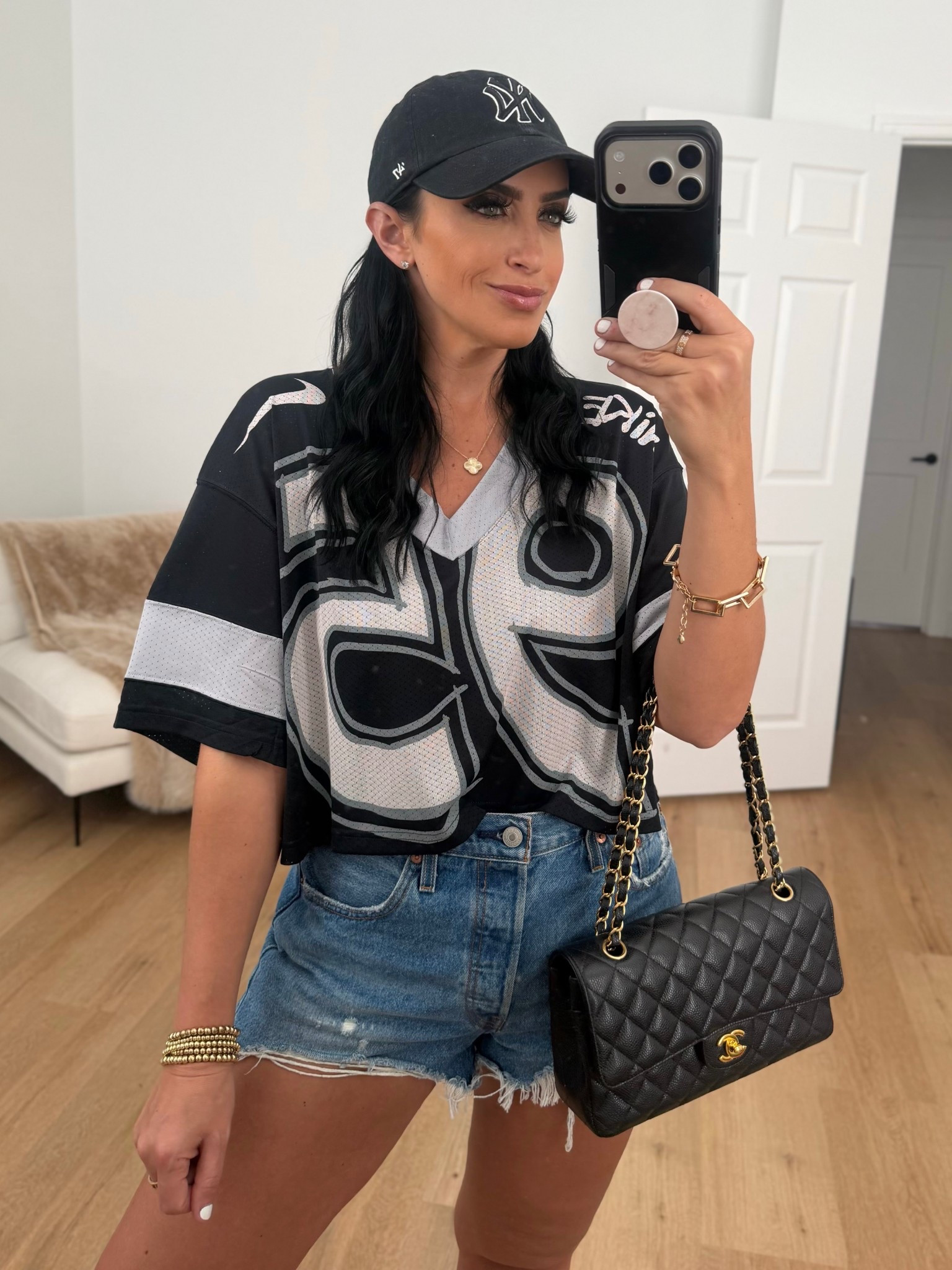 Women's Oversized Cropped Jersey