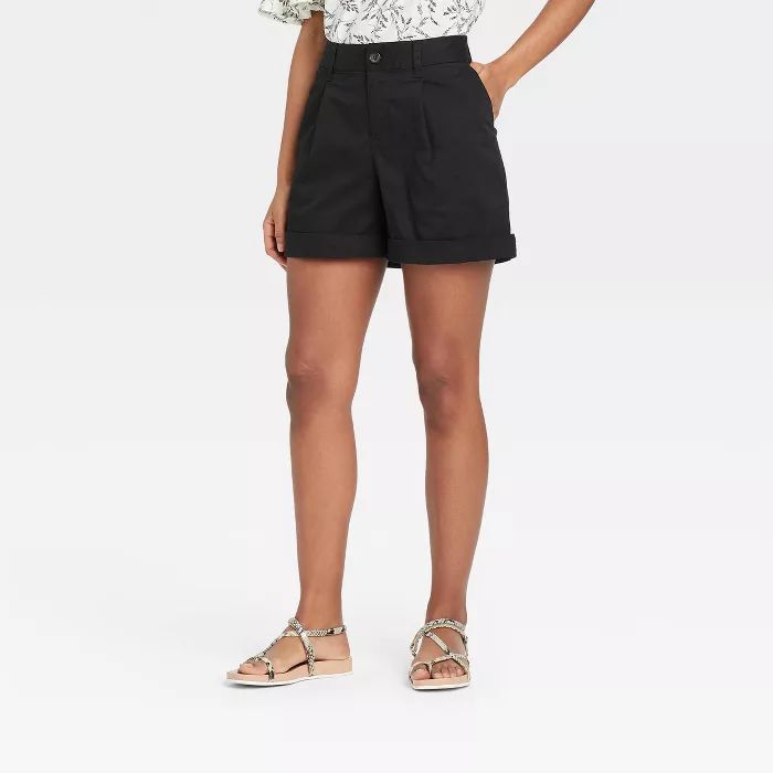 Women's Pleat Front Shorts - A New Day™ | Target