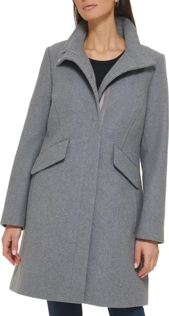 Wool Blend Melton Coat | Nordstrom