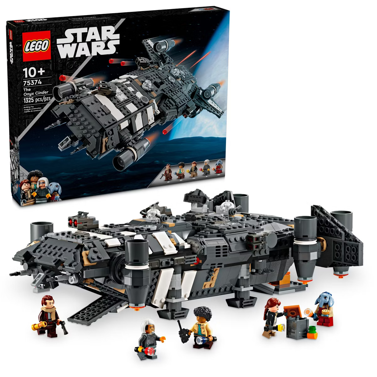 LEGO Star Wars: Skeleton Crew The Onyx Cinder Building Toy 75374 | Target