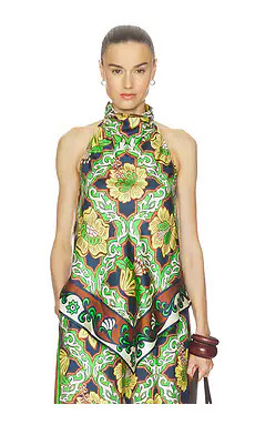 Alemais Liana Silk Top in Multi from Revolve.com | Revolve Clothing (Global)