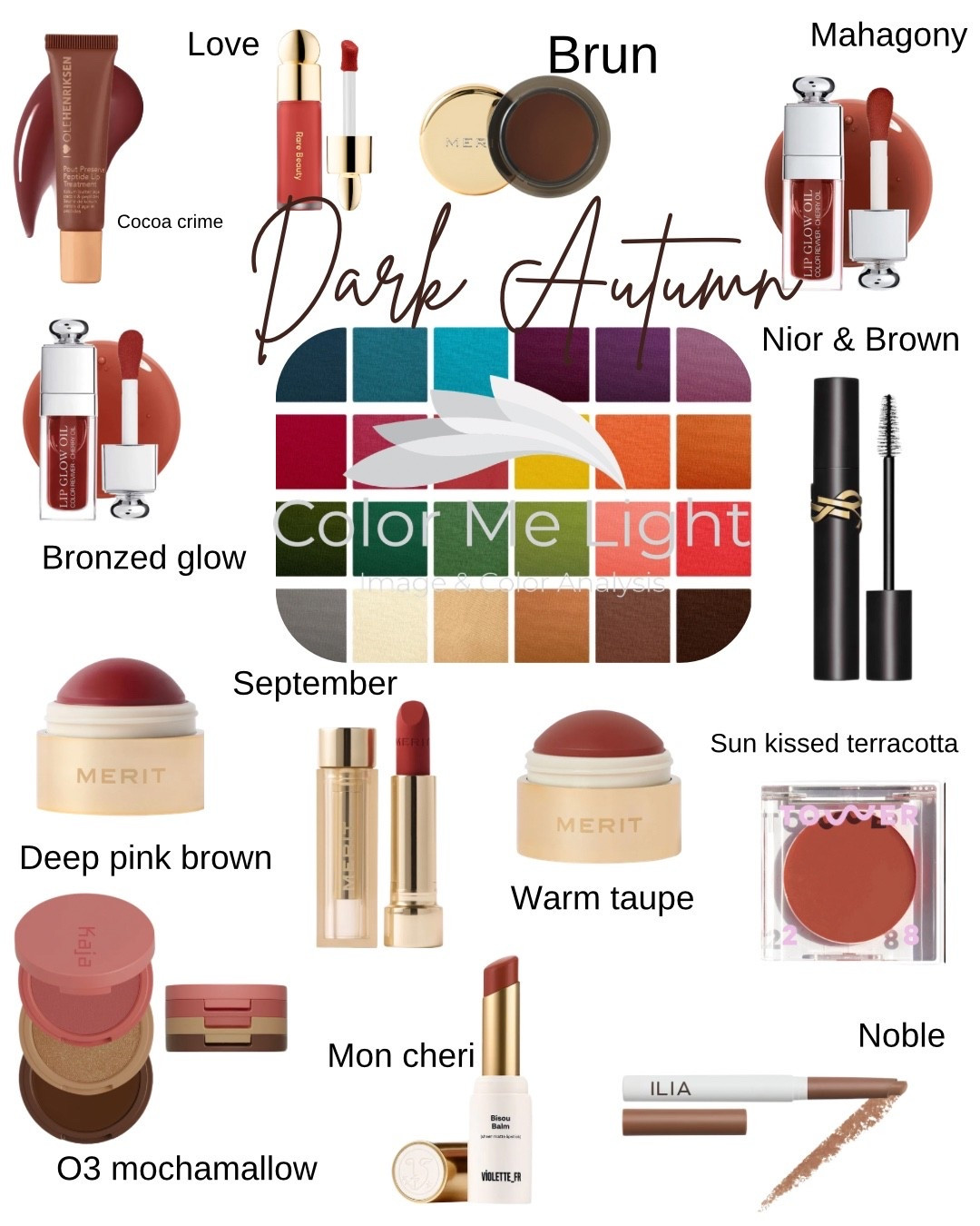 Dark autumn makeup! 

#LTKBeauty