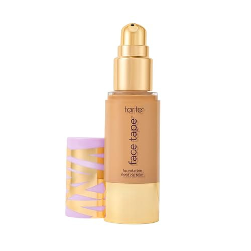 tarte face tape foundation – Full-Coverage Waterproof Makeup, Hydrating & Smoothing, Natural Matte Finish for Transfer-Proof Comfortable Long-Wear Foundation, Vegan & Cruelty-Free, full size, 35N | Amazon (US)
